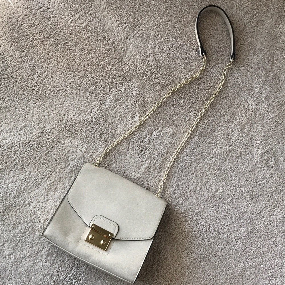 Expressions NYC white satchel